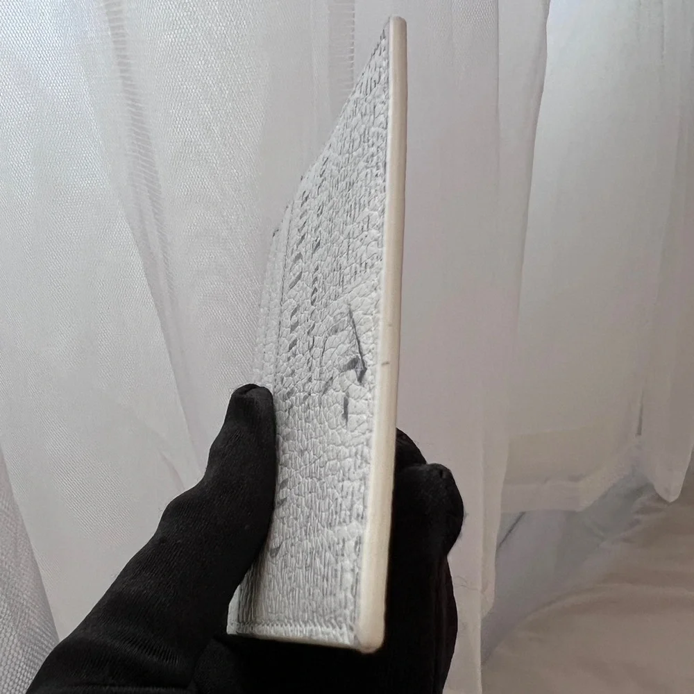 Auth Dior x Daniel Arsham Newspaper Print Card Holder - PreLoved